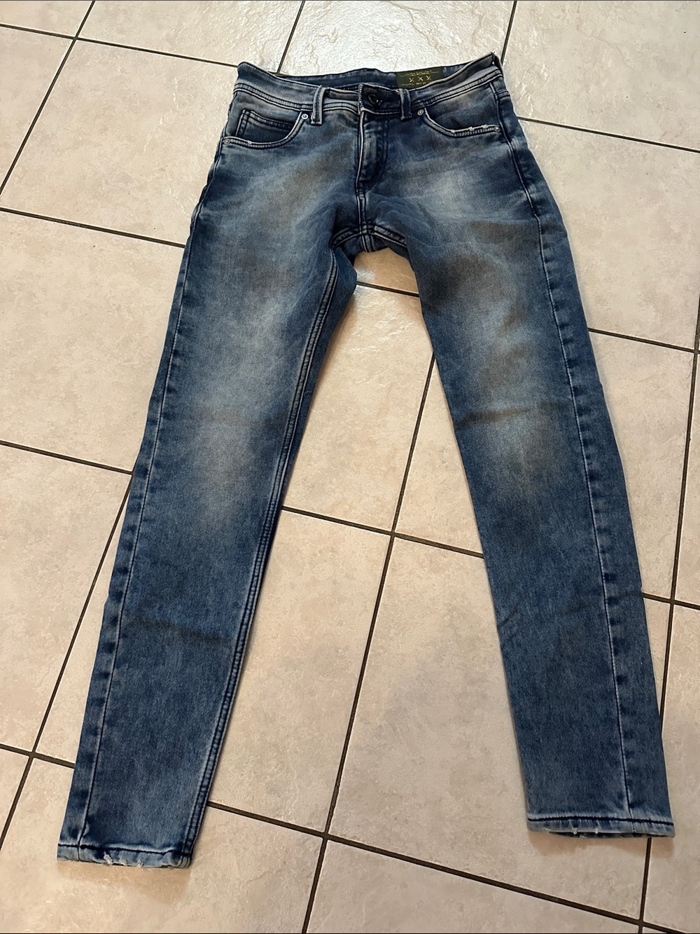 SCOTCH & SODA Luxury Y2K Streetwear Slim- Skinny Men’s Blue Jeans EUC, Sz 30x30